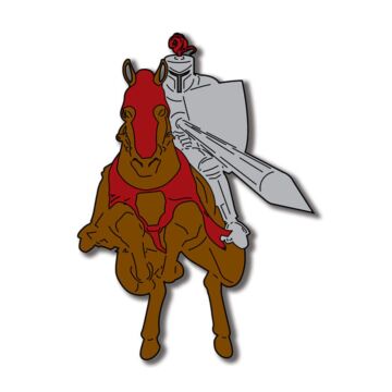 Scrapbook Customs - Knight Laser-White Horse & Green