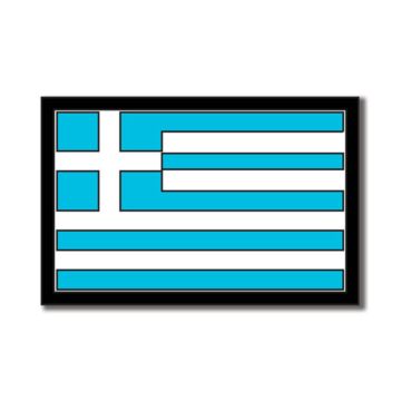 Scrapbook Customs - Greece Flag Laser Die Cut