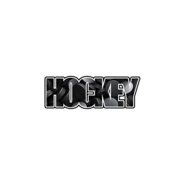 Hockey Word Image Laser Cut