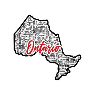 Preorder Scrapbook Customs Ontario Canada Sights Laser