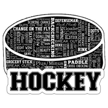 Scrapbook Customs - Collage Laser  - Hockey