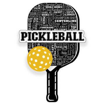Scrapbook Customs - Collage Laser  - Pickleball