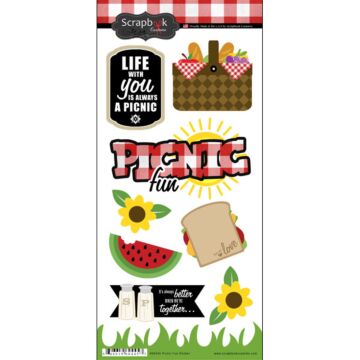 Scrapbook Customs - Picnic Fun Sticker