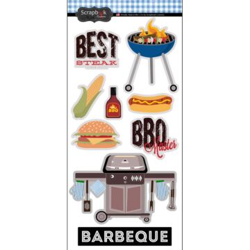 Scrapbook Customs - Barbeque Sticker