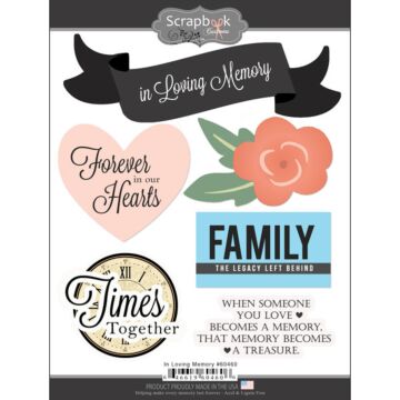 Scrapbook Customs - In Loving Memory Sticker