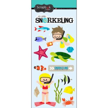 Scrapbook Customs Snorkeling Adventure (Stickers)