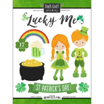 Scrapbook Customs - March Memories Sticker