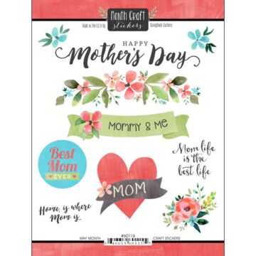 Scrapbook Customs - May Memories (Stickers)
