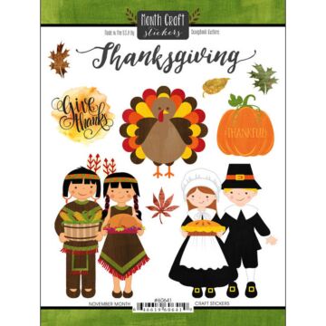 Scrapbook Customs - November Memories Sticker