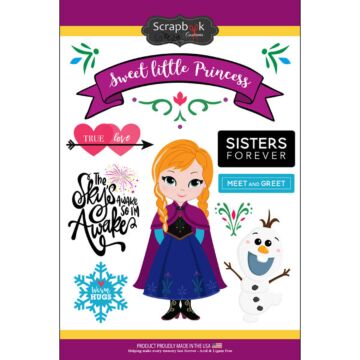 Scrapbook Customs - Ice Princess Sticker
