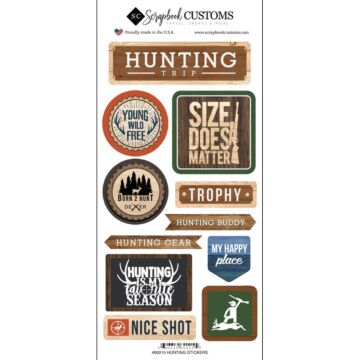 Scrapbook Customs - Life is Better Deer Hunting (Stickers)