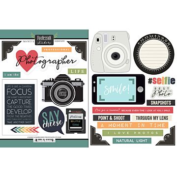 Scrapbook Customs - Photography Sticker