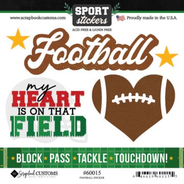 Football Love Sticker