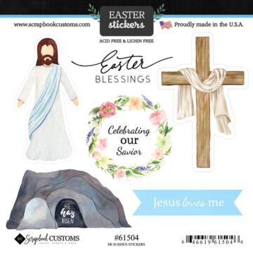 He is Risen (Stickers)