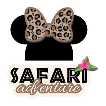 Scrapbook Customs Magical Safari Magic Ears Sticker