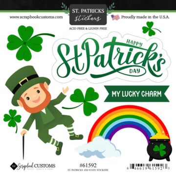 Scrapbook Customs St. Patrick's Day Sticker