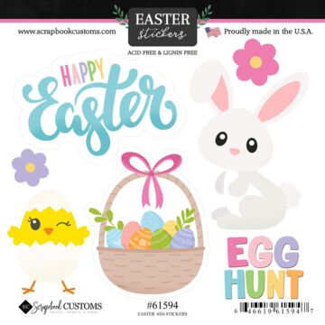 Scrapbook Customs Easter Sticker