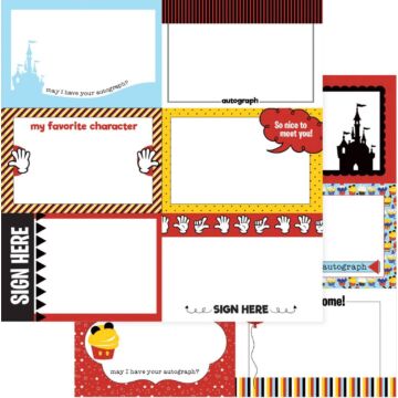 Another Day At The Park Double-Sided Cardstock 12"X12" Autograph Cards