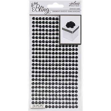 Jolee's Boutique Bling Embellishments-Black