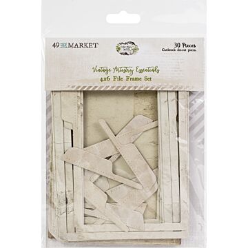 49 and Market Vintage Artistry Essentials File Frame Set-4"X6"