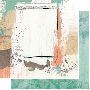 49 and Market Vintage Artistry Hike More Double-Sided Cardstock 12"X12"-Abyss