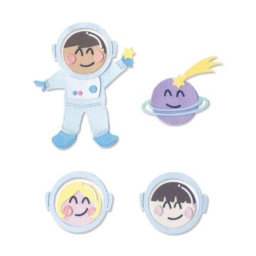 Sizzix Thinlits Die Set 13PK - Astronaut