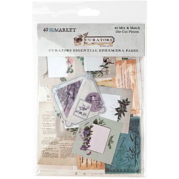 49 and Market Curators Essential Ephemera Pages-45/Pkg