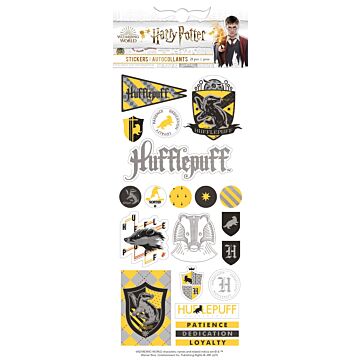 Paper House Harry Potter Foiled Stickers Hufflepuff