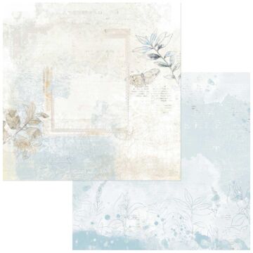 49 and Market Vintage Artistry Serenity Double-Sided Cardstock 12"X12"-Tranquil