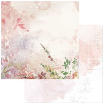 49 and Market ARToptions Plum Grove Double-Sided Cardstock 12"X12"-Wildflowers