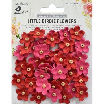 Little Birdie Beaded Blooms 50/Pkg-Candy Mix