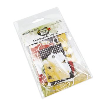 49 And Market Vintage Artistry Countryside Tag Set-18 Tags With Strings