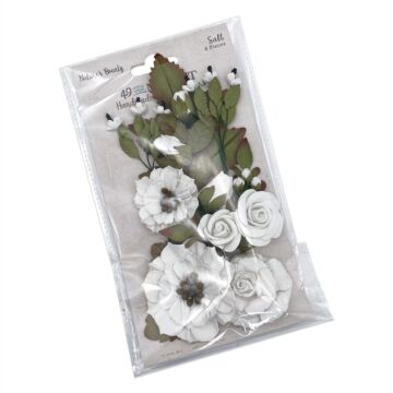 49 and Market 49 And Market Nature's Bounty Paper Flowers-Salt
