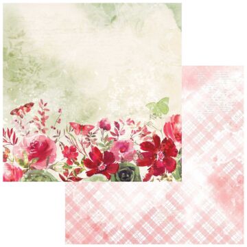 49 and Market ARToptions Rouge Double-Sided Cardstock 12"X12"-Tender Moments