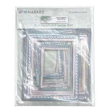 49 and Market Color Swatch: Eucalyptus Frame Set-18/Pkg
