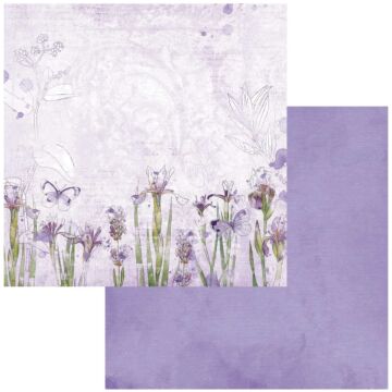 49 and Market Color Swatch: Lavender Double-Sided Cardstock 12"X12"-#1