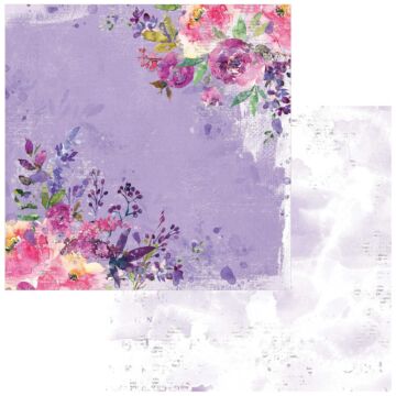 49 and Market Color Swatch: Lavender Double-Sided Cardstock 12"X12"-#2