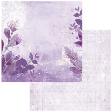 49 and Market Color Swatch: Lavender Double-Sided Cardstock 12"X12"-#3
