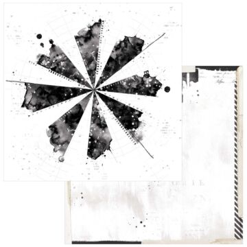 49 and Market Spectrum Gardenia Double-Sided Cardstock 12"X12"-Painted Foundations- Array