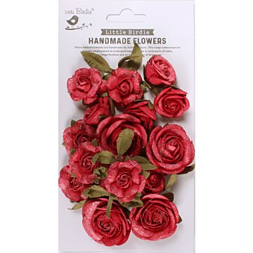 Little Birdie Foina Paper Flowers 20/Pkg-Candy Mix