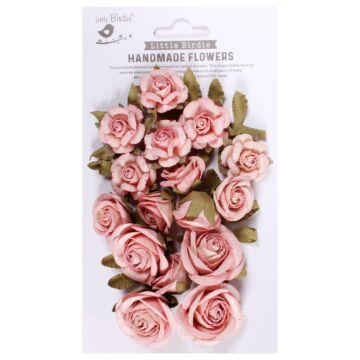 Little Birdie Foina Paper Flowers 20/Pkg-Carnation