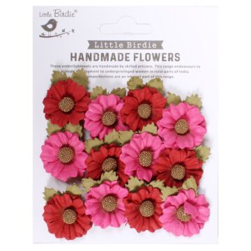 Little Birdie Martina Paper Flowers 12/Pkg-Candy Mix