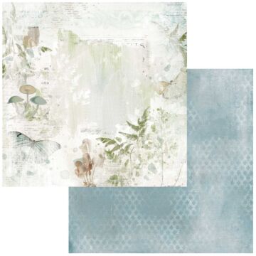 49 and Market Nature Study Double-Sided Cardstock 12"X12"-Woodland
