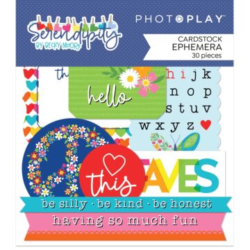 Serendipity Ephemera Cardstock Die-Cuts by Photoplay Paper