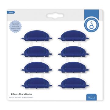 Tonic Studios Trimmer Spare Blades 8/Pkg (actual colour orange)