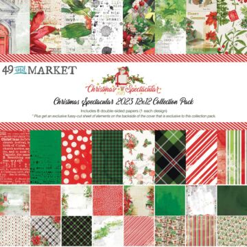 49 And Market Collection Pack 12"X12"-Christmas Spectacular 2023