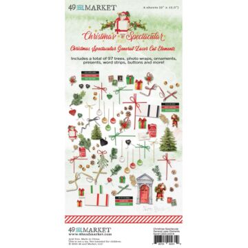 49 And Market Laser Cut Outs-Elements, Christmas Spectacular 2023