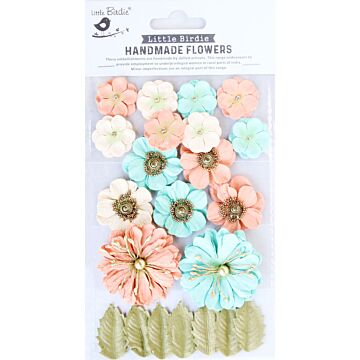 Little Birdie Renae Paper Flower 27/Pkg-Sun & Rain