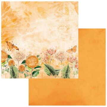 49 and Market Color Swatch: Peach Double-Sided Cardstock 12"X12"-#2