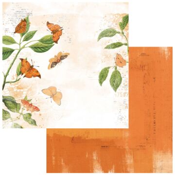 49 and Market Color Swatch: Peach Double-Sided Cardstock 12"X12"-#4